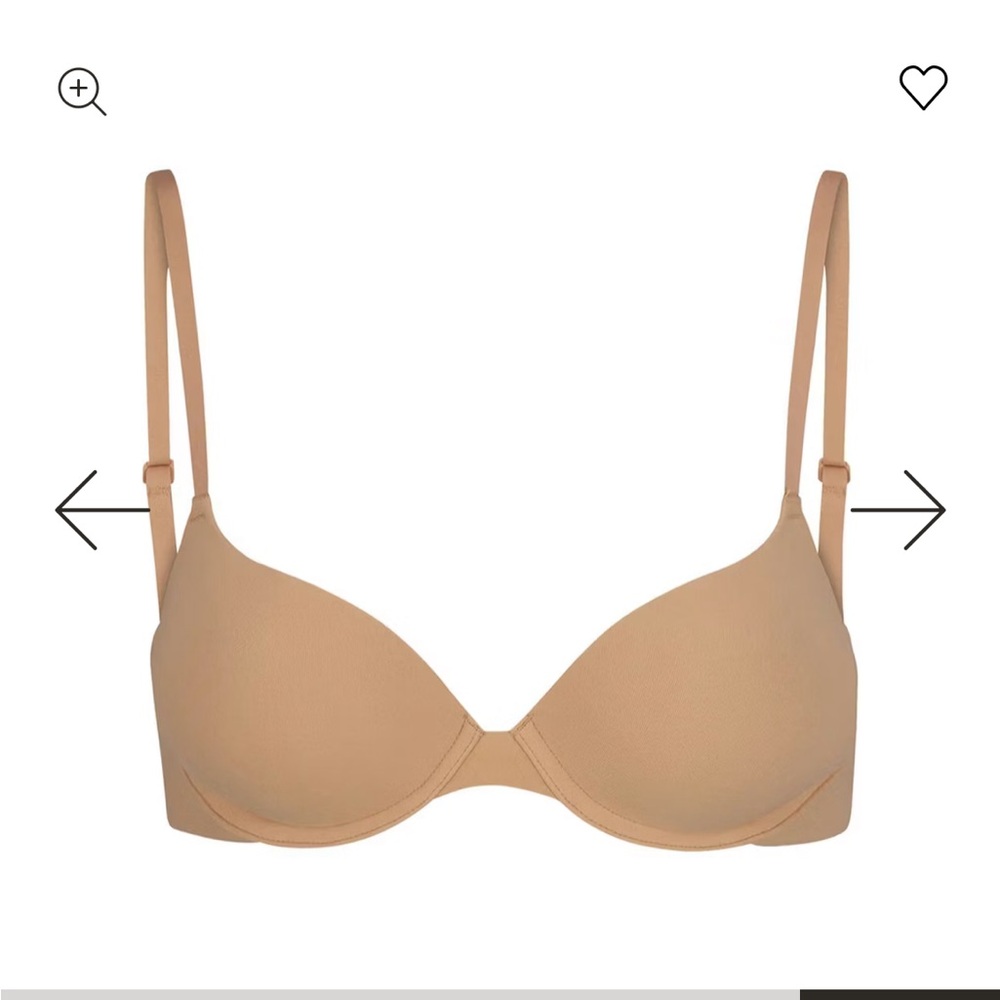 NWT SKIMS Tan Bra 44C